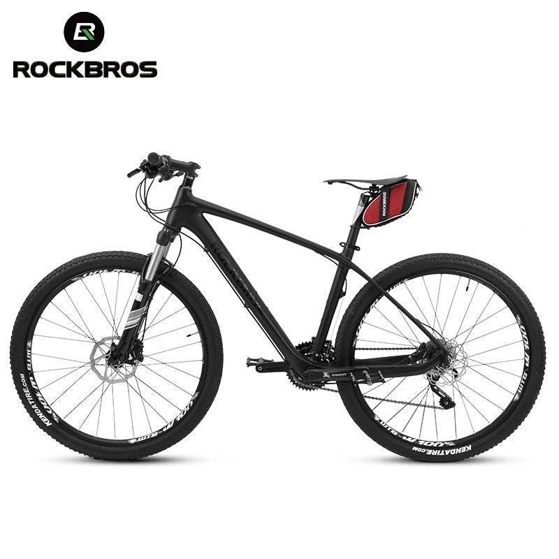 ROCKBROS 3D Shell Bike Bag Rainproof Saddle Bag Reflective Bicycle Bag Shockproof Cycling Rear Seatpost Bag MTB Bike Accessories - Pogo Cycles