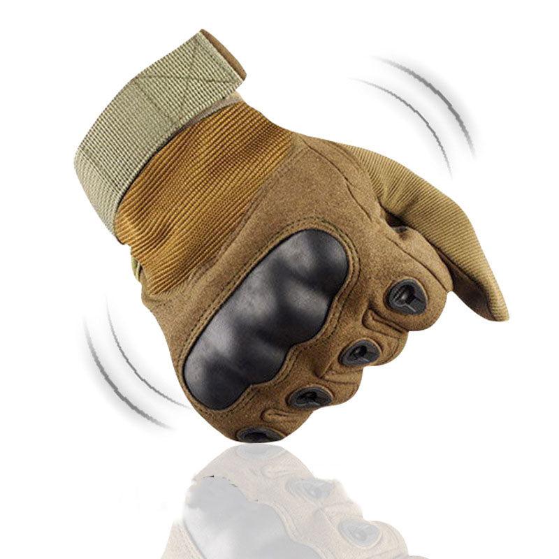 Super Fiber Leather Army Military Gloves - Pogo Cycles