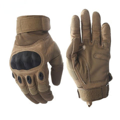 Super Fiber Leather Army Military Gloves - Pogo Cycles