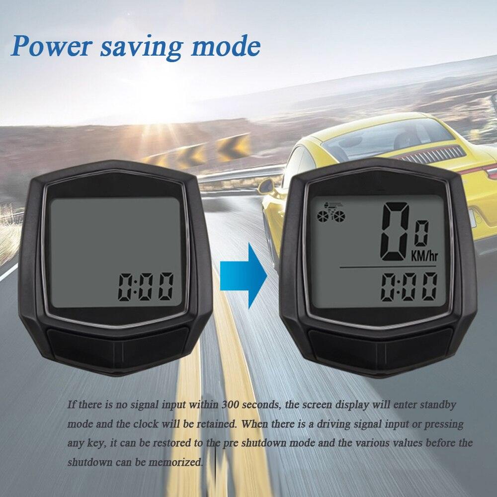 Universal Bicycle Computer Wired Speedometer Digital Waterproof Magnet Sensor Cycling Odometer Multi-Function Bike Accessories - Pogo Cycles