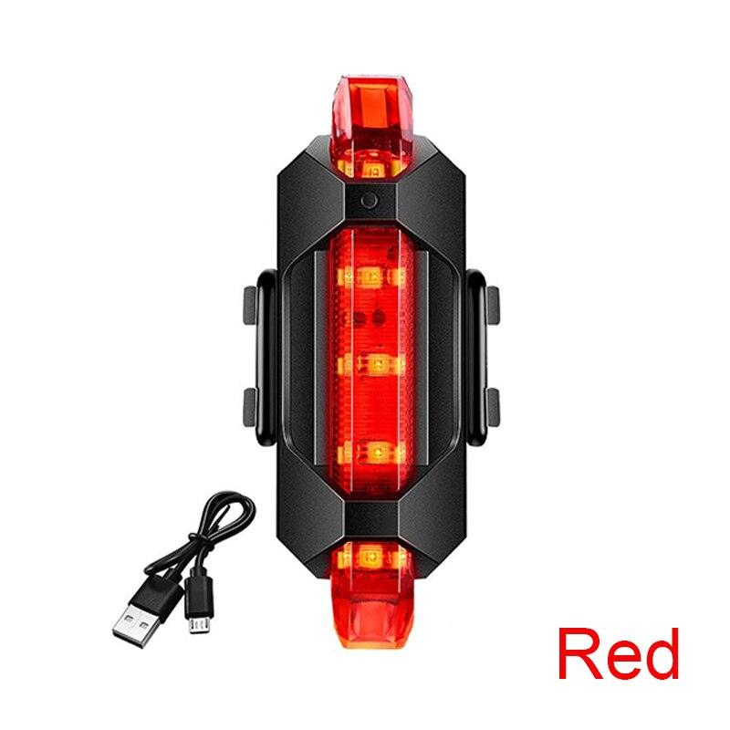 USB Rechargeable Bike Light Set Front Light with Taillight Easy to Install 3 Modes Bicycle Accessories for the Bicycle - Pogo Cycles