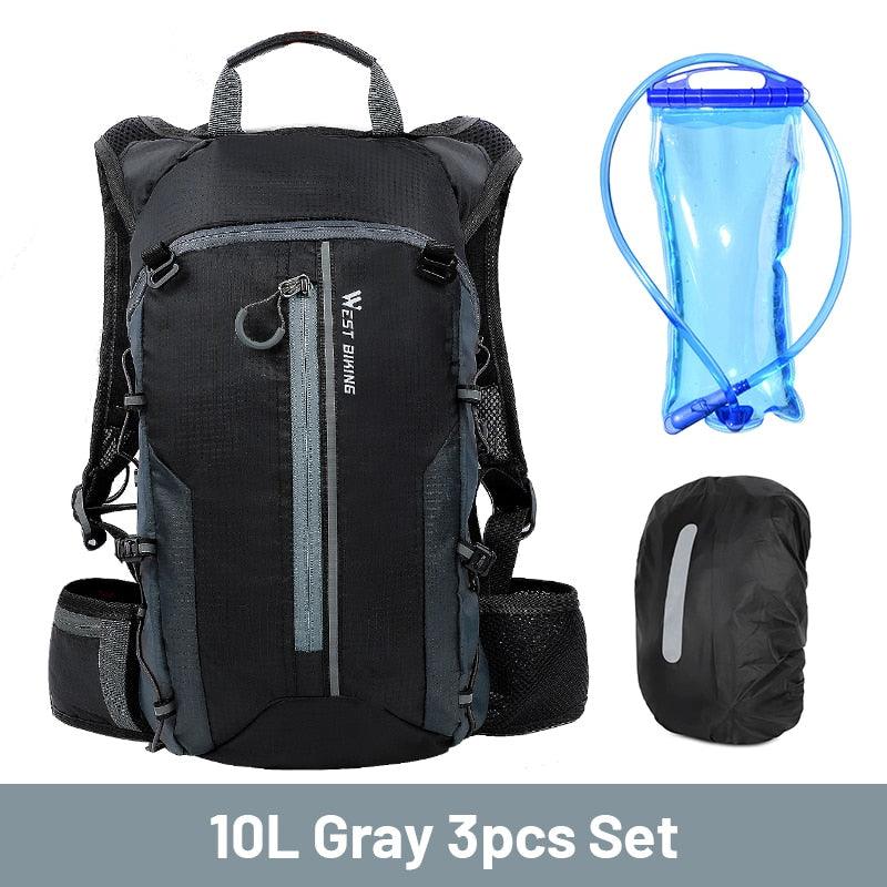 WEST BIKING 10L Breathable Cycling Backpack Waterproof Folding Bicycle Bag - Pogo Cycles