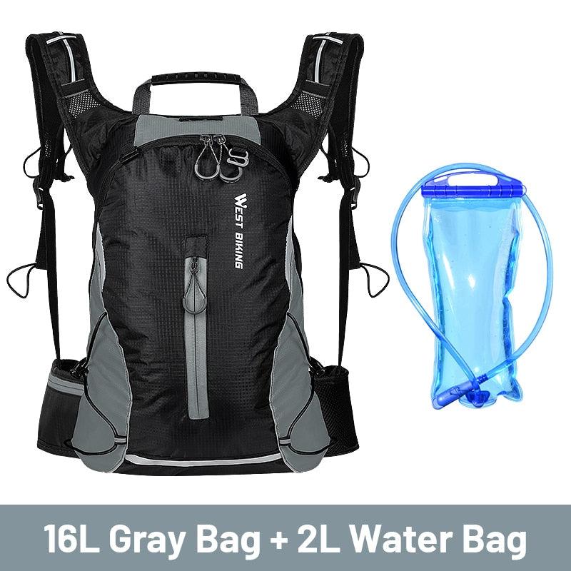 WEST BIKING 10L Breathable Cycling Backpack Waterproof Folding Bicycle Bag - Pogo Cycles