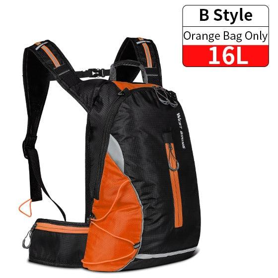 WEST BIKING Bicycle Bag Water Bag 10L Portable Waterproof Sports Bag MTB Road Bike Cycling Hiking Climbing Hydration Backpack - Pogo Cycles