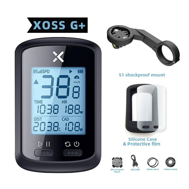 XOSS G plus G bike GPS Bicycle Computer Wireless Speedometer Waterproof cycling gps cycle computer Bicycle speedometer - Pogo Cycles