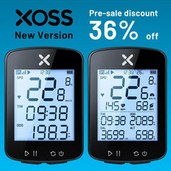 New Version xoss G+ G2 G plus Bike Computer GPS Generation 2 Cycling Wireless Speedometer Tracker Odometer Road MTB Bike ANT+ - Pogo Cycles